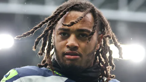 Jaxon Smith-Njigba #11 of the Seattle Seahawks