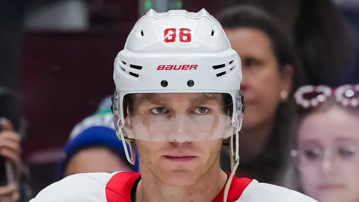 Patrick Kane #88 of the Detroit Red Wings at Rogers Arena.