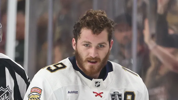 Matthew Tkachuk #19 of the Florida Panthers