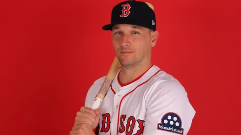 Alex Bregman #2 of the Boston Red Sox poses for a portrait during photo day at JetBlue Park at Fenway South on February 18, 2025 in Fort Myers, Florida.