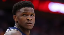 Anthony Edwards, shooting guard of the Minnesota Timberwolves.