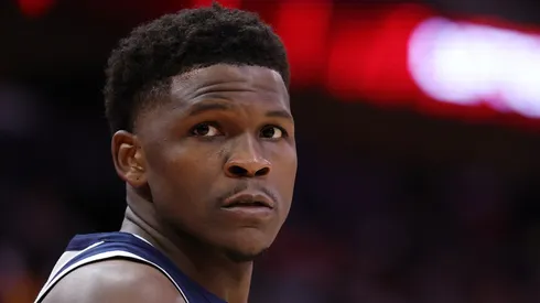 Anthony Edwards, shooting guard of the Minnesota Timberwolves.