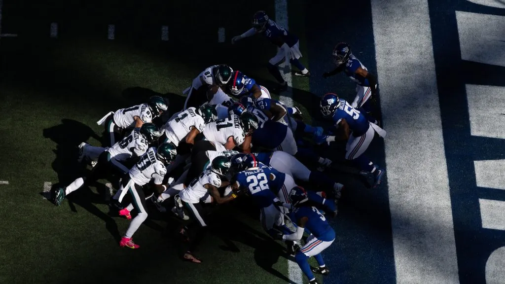 The Philadelphia Eagles Tush Push