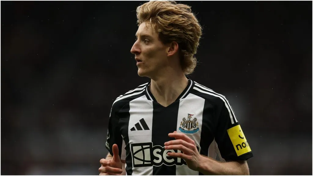 Anthony Gordon of Newcastle United – Richard Heathcote/Getty Images