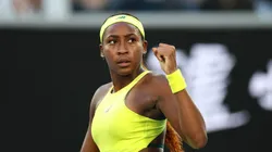 Coco Gauff during the 2025 Australian Open