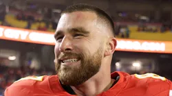 Travis Kelce tight end of the Kansas City Chiefs