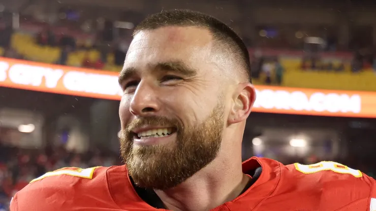 Travis Kelce tight end of the Kansas City Chiefs