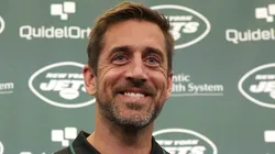 Aaron Rodgers quarterback of the New York Jets