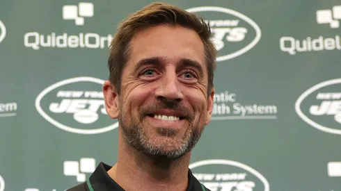Aaron Rodgers quarterback of the New York Jets