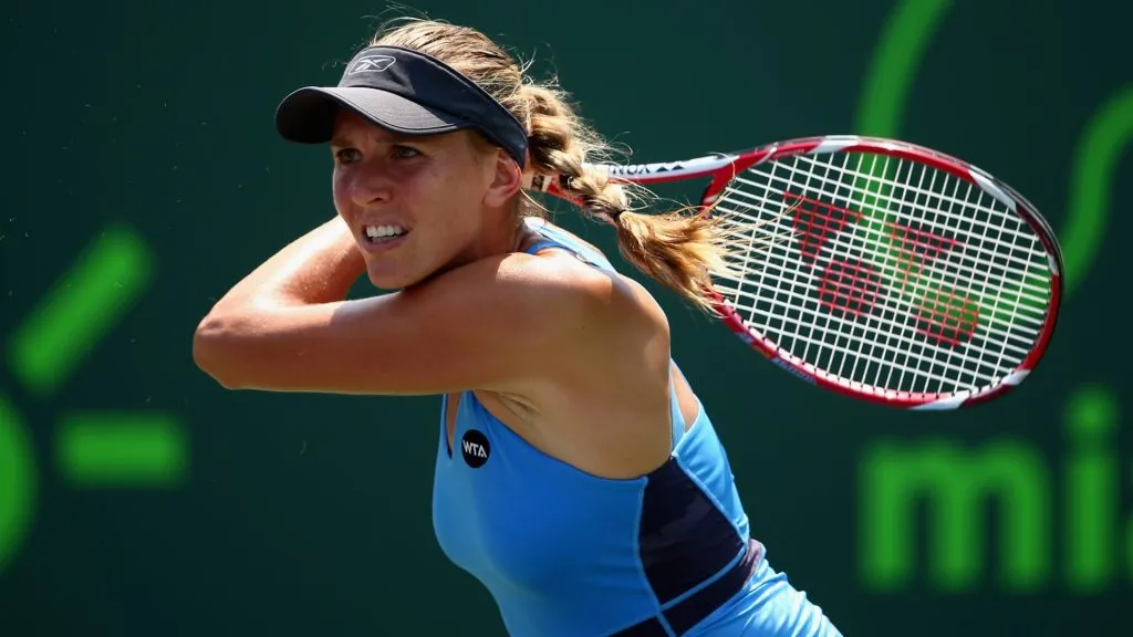 Vaidosova in 2015 after her first comeback (&nbsp;Clive Brunskill/Getty Images)