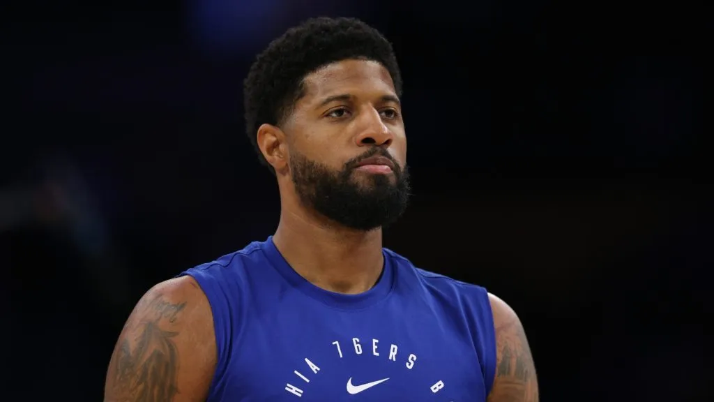 Paul George of the Philadelphia 76ers