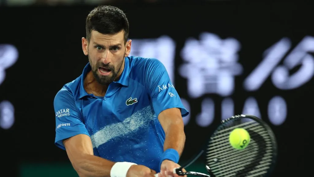 Djokovic’s doubled-handed backhand is considered one of the best ever (Clive Brunskill/Getty Images)
