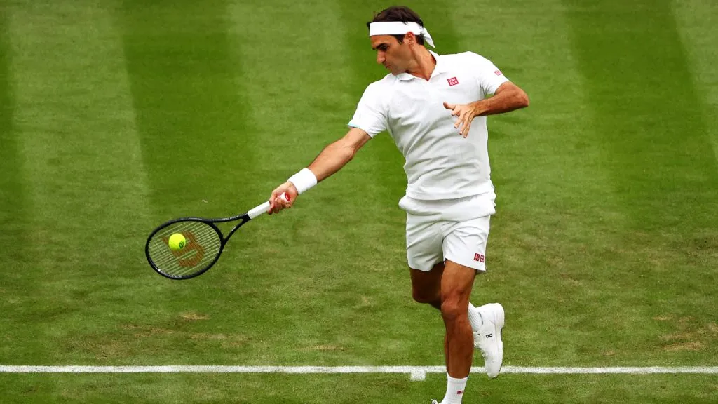 Roger Federer’s forehand is considered one of the best ( Julian Finney/Getty Images)