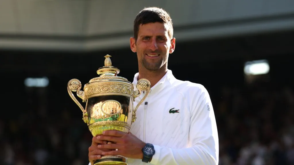 Djokovic has seven Wimbledon titles so far
