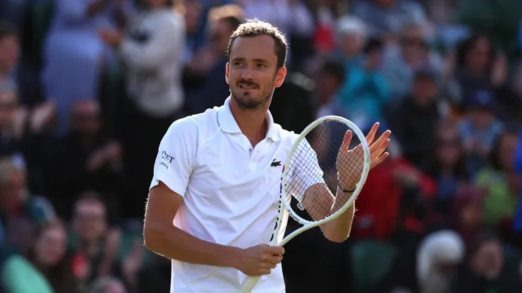 Russian star Daniil Medvedev once picked the best player on grass to him