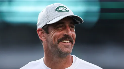 Aaron Rodgers quarterback of the New York Jets