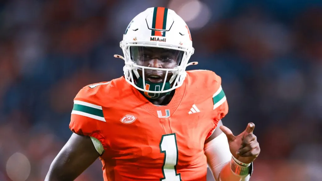 Cam Ward, former quarterback for the Miami Hurricanes