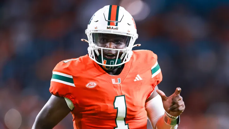 Cam Ward, former quarterback for the Miami Hurricanes