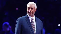 NBA Legend Oscar Robertson is honored during the 2024 NBA All-Star Game