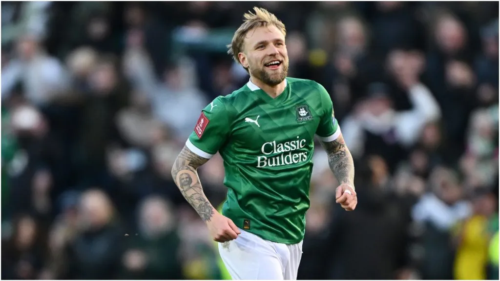 Lewis Gibson of Plymouth Argyle – Dan Mullan/Getty Images