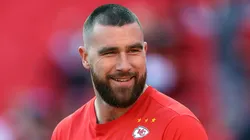 Travis Kelce tight end of the Kansas City Chiefs