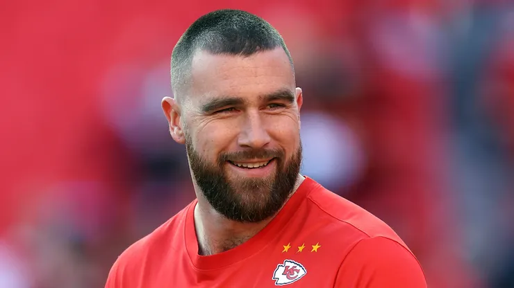 Travis Kelce tight end of the Kansas City Chiefs