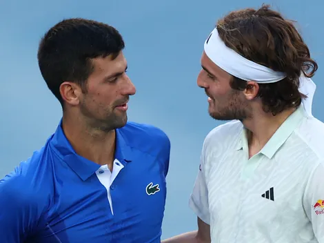 Novak Djokovic playfully mocks Stefanos Tsitsipas following Greek star’s first ATP 500 title