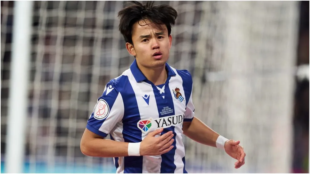 Takefusa Kubo of Real Sociedad – Juan Manuel Serrano Arce/Getty Images