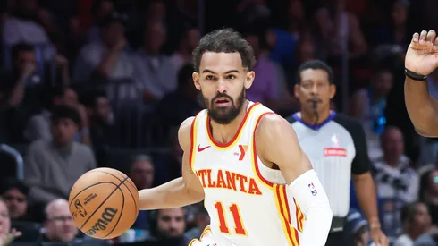 Trae Young #11 of the Atlanta Hawks.