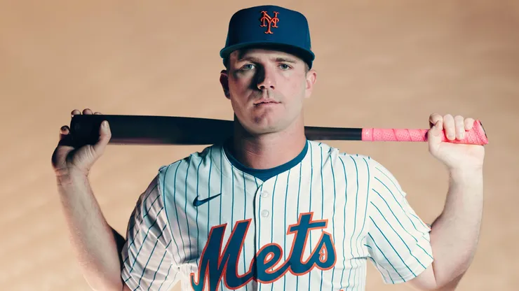 Pete Alonso #20, formerly of the New York Mets