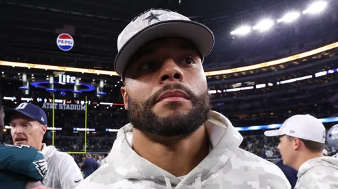 Dak Prescott #4 of the Dallas Cowboys.