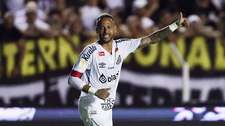 Neymar of Santos