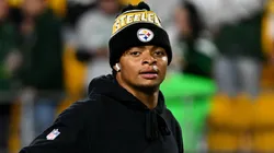 Justin Fields during the 2024 NFL season