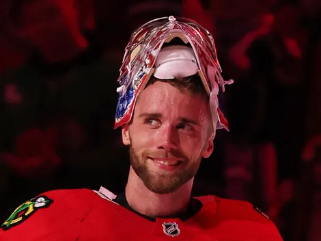 Spencer Knight delivers bold reminder to Connor Bedard, Blackhawks