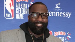 Kendrick Perkins attends the Ruffles NBA All-Star Celebrity Game during the 2022 NBA All-Star Weekend at Wolstein Center on February 18, 2022 in Cleveland, Ohio.
