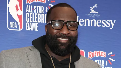 Kendrick Perkins attends the Ruffles NBA All-Star Celebrity Game during the 2022 NBA All-Star Weekend at Wolstein Center on February 18, 2022 in Cleveland, Ohio.