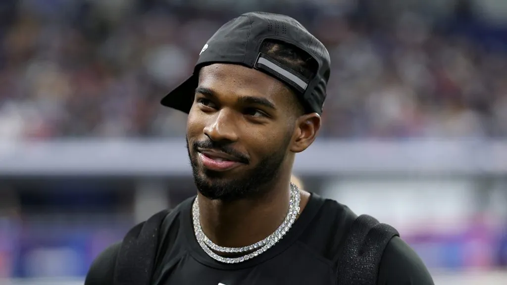 Shedeur Sanders, former quarterback of the Colorado Buffaloes