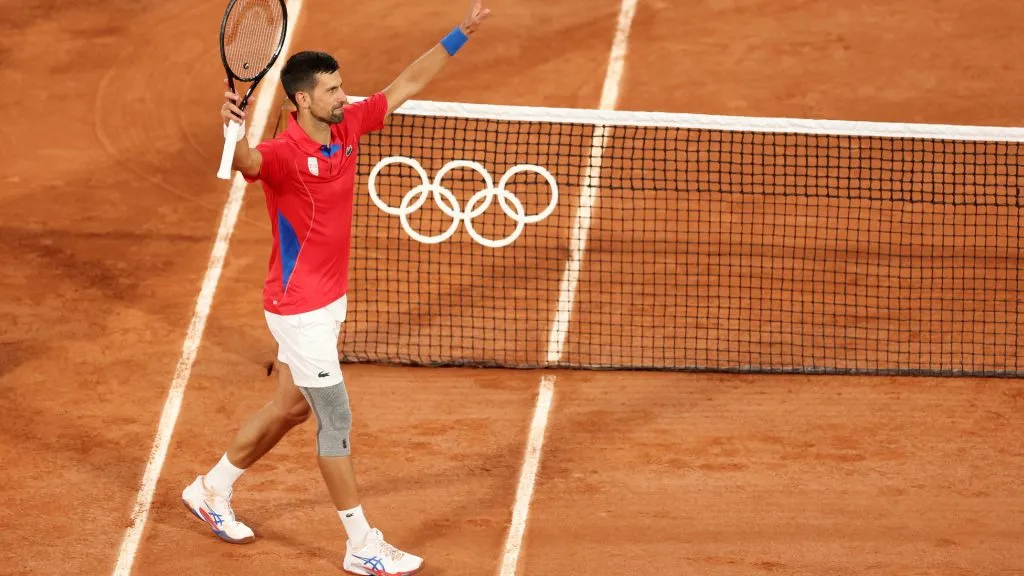 Novak Djokovic won the 2024 Paris Olympics on clay ( Matthew Stockman/Getty Images)
