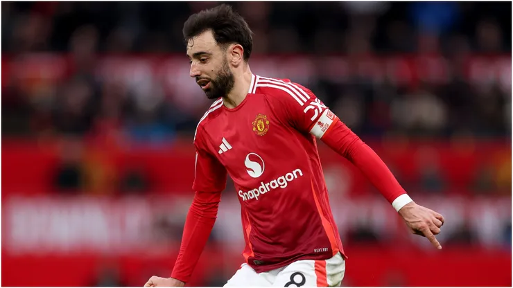 Bruno Fernandes of Manchester United