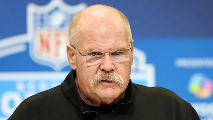 Andy Reid head coach of the Kansas City Chiefs