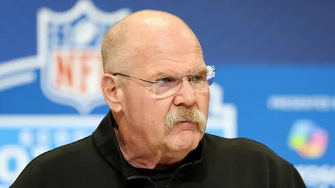 Andy Reid head coach of the Kansas City Chiefs