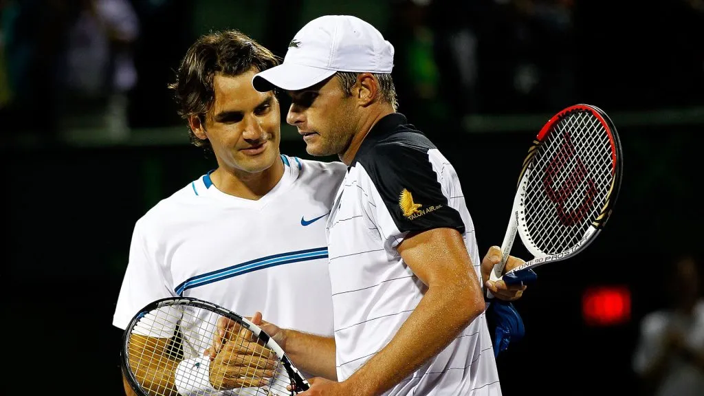 Roddick and Federer faced many times during their careers (Mike Ehrmann/Getty Images)
