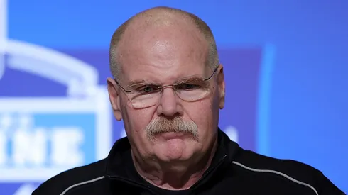 Andy Reid head coach of the Kansas City Chiefs