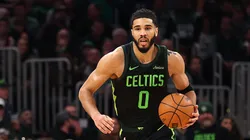 Jayson Tatum #0 of the Boston Celtics.