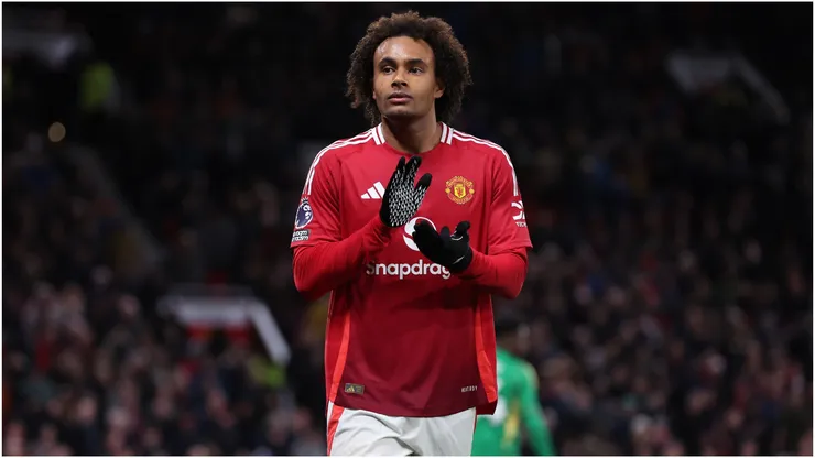 Joshua Zirkzee of Manchester United