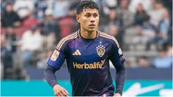 Edwin Cerrillo of the LA Galaxy