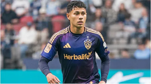 Edwin Cerrillo of the LA Galaxy