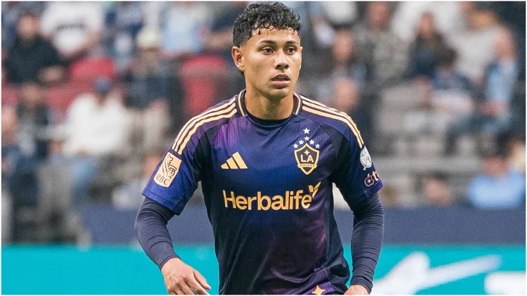 Edwin Cerrillo of the LA Galaxy