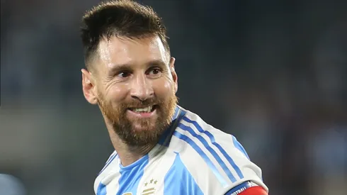 Lionel Messi was honored by an Argentine club.