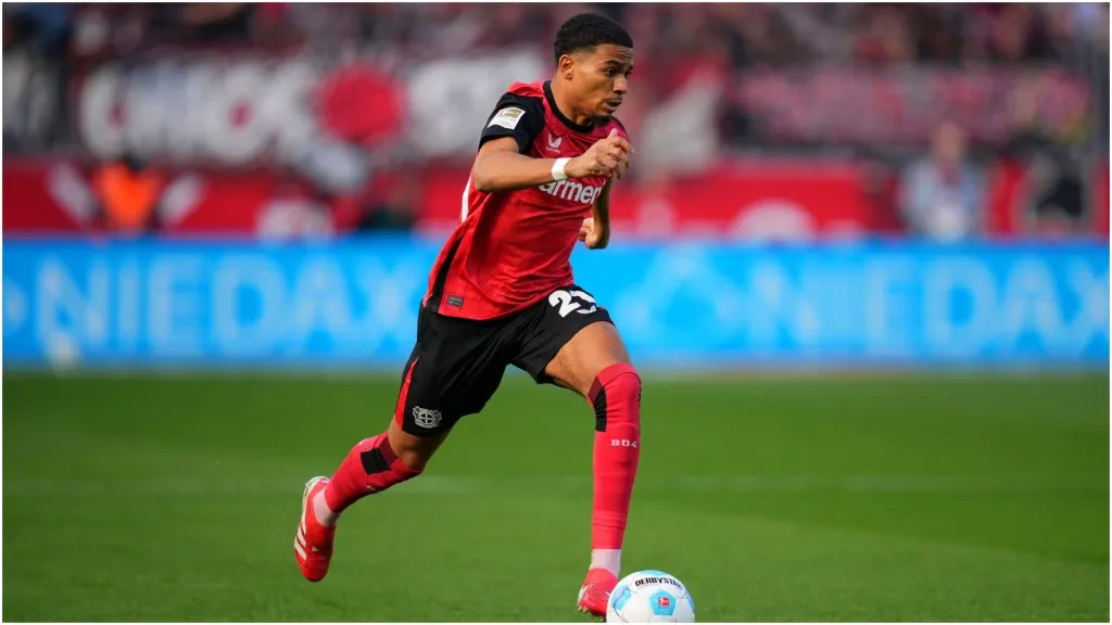 Amine Adli of Bayer Leverkusen – Pau Barrena/Getty Images